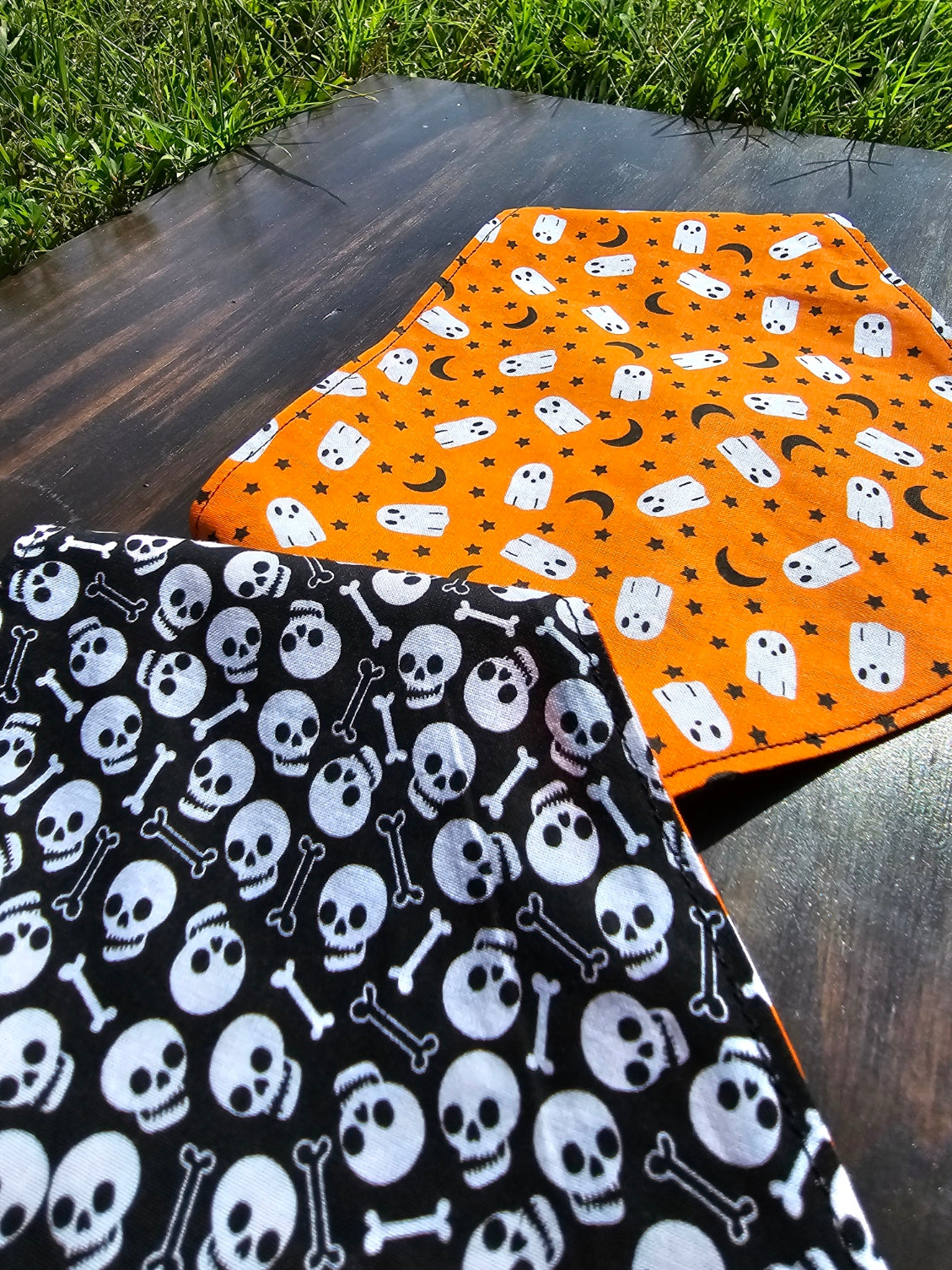Ghosts and Skulls Bandana