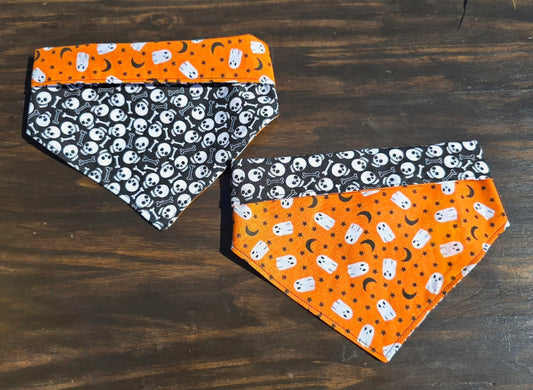Medium Ghosts and Skulls Bandana