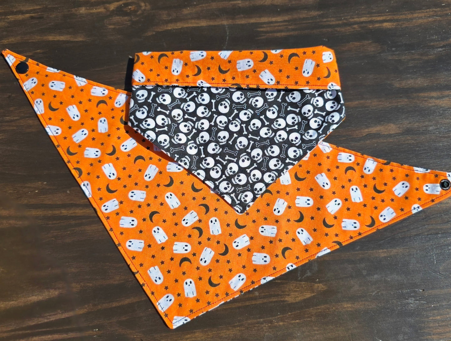 Ghosts and Skulls Bandana
