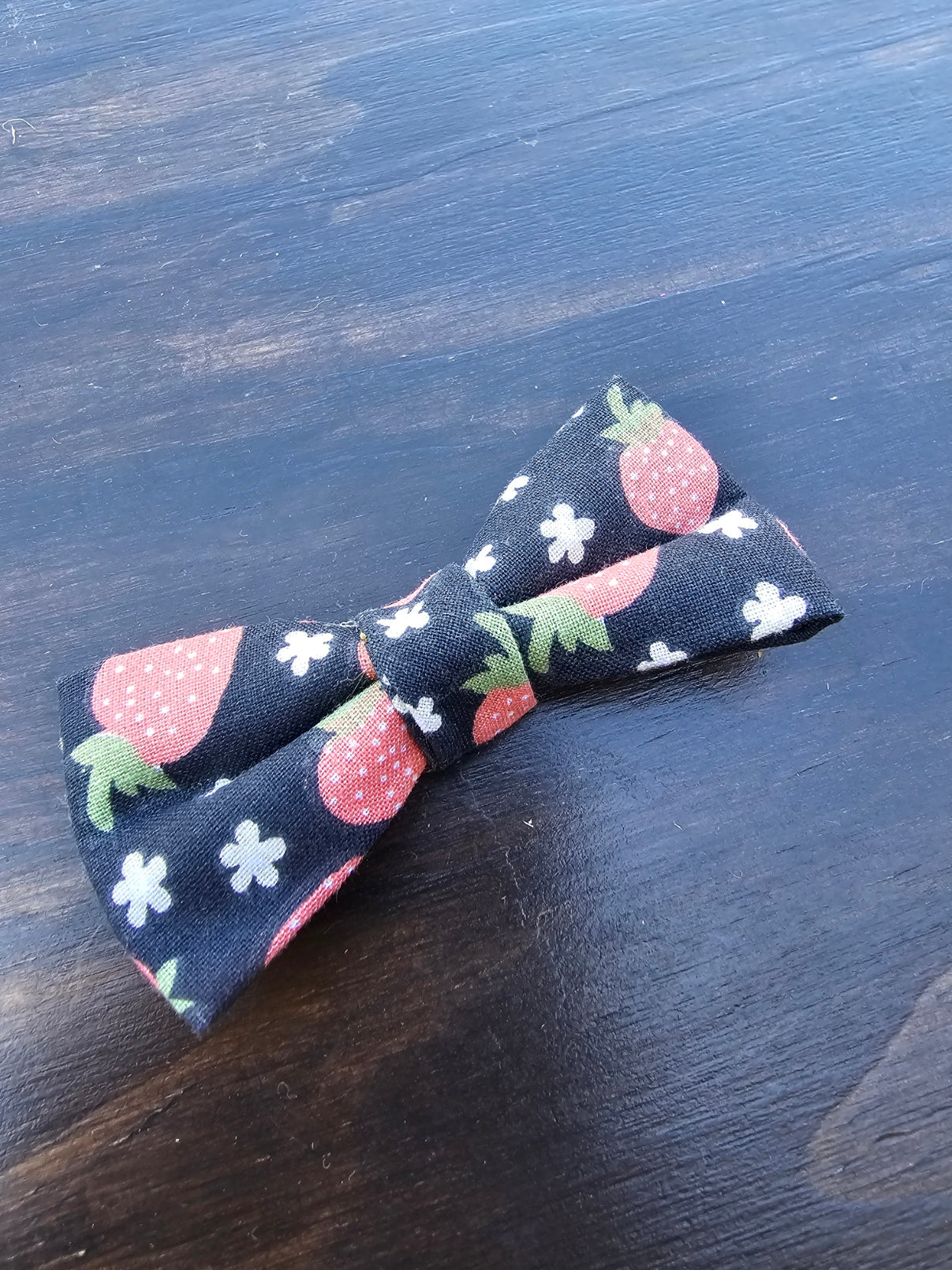 Strawberry Bow Tie