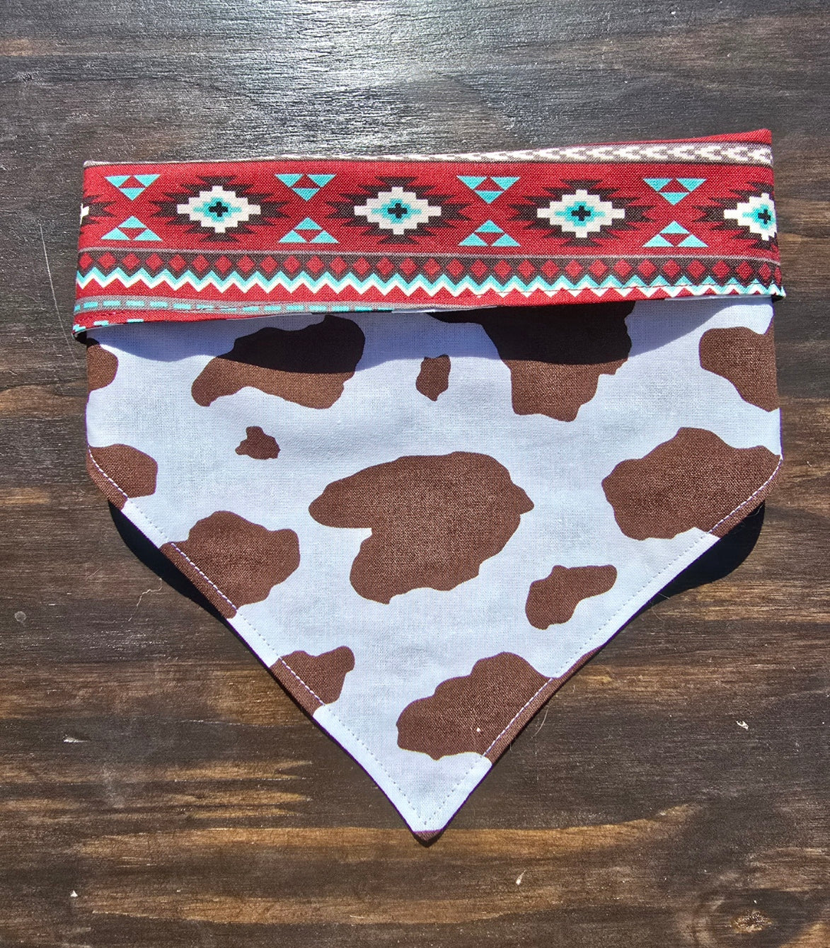 Aztec Cow Bandana