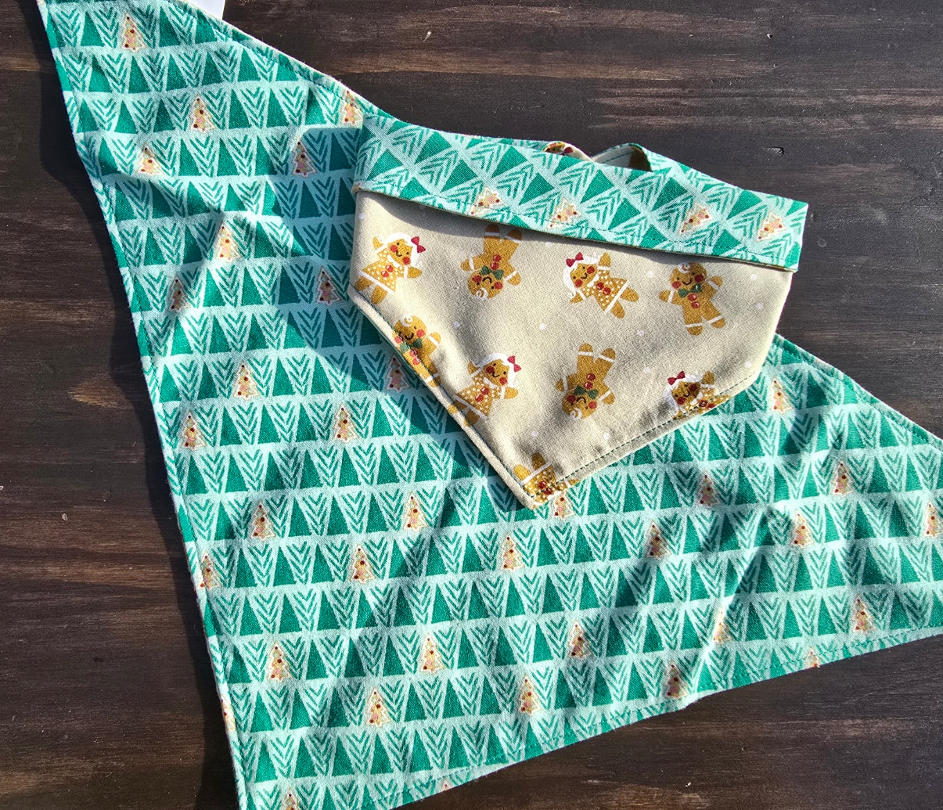 Gingerbread Trees Bandana