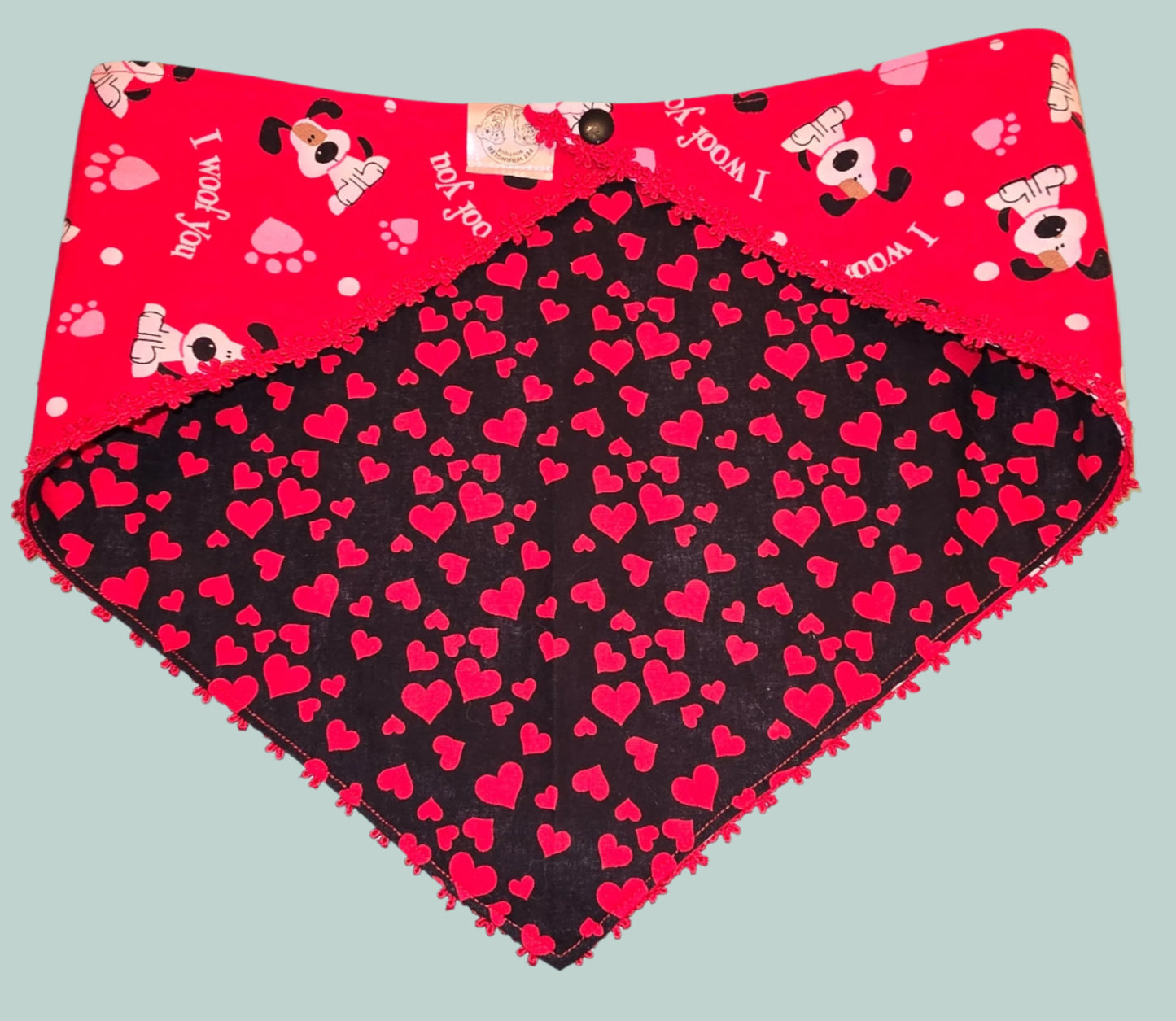 I Woof You bandana