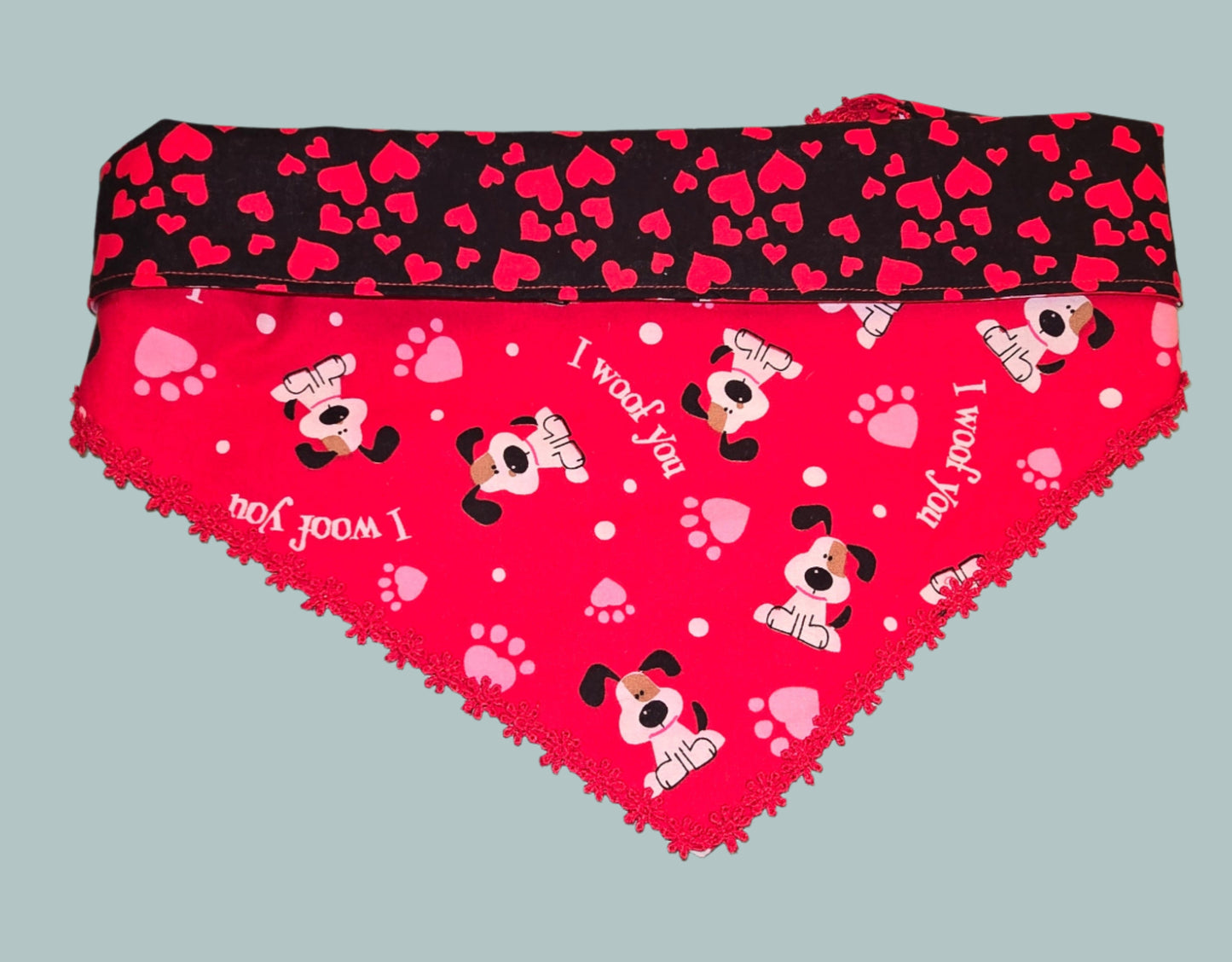 I Woof You bandana