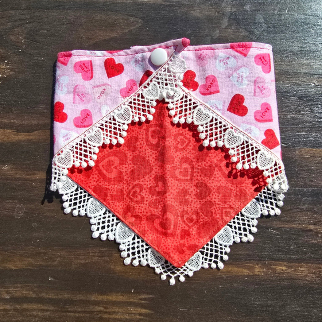 Small Lace Sweet Candy Hearts