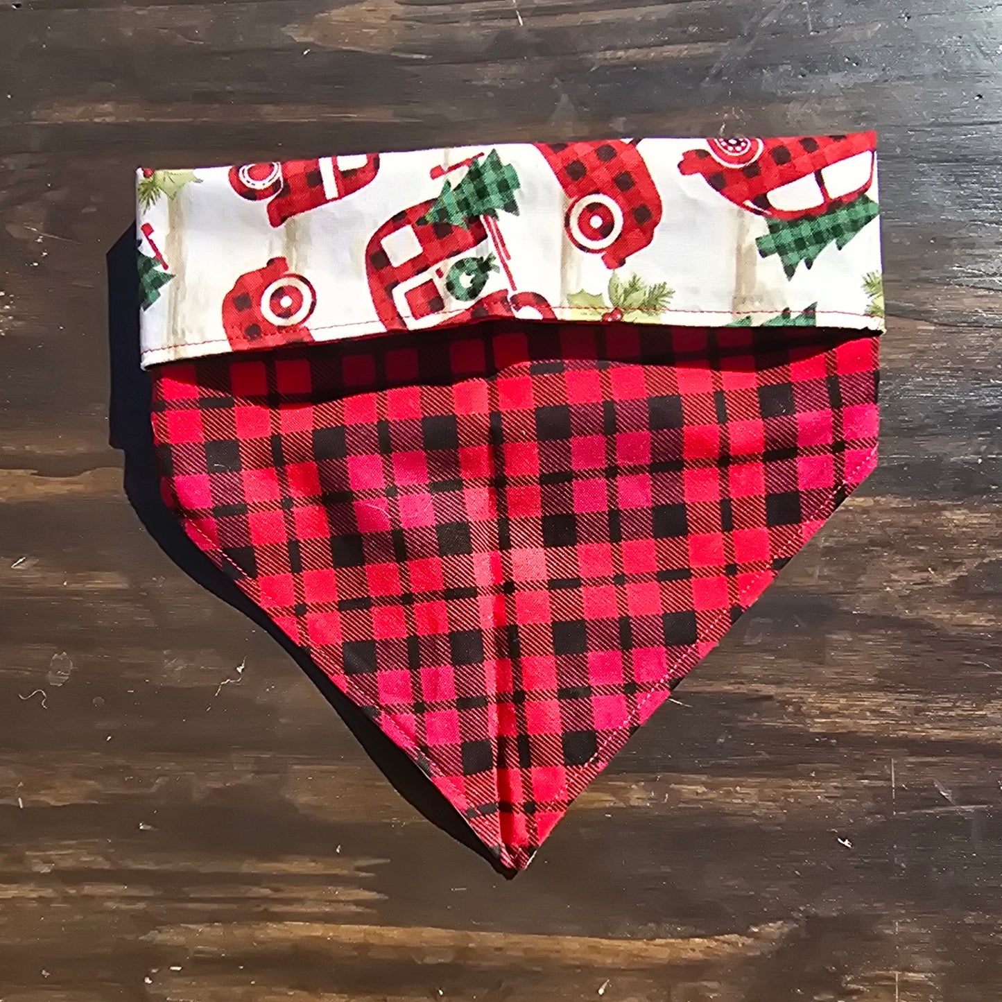 Buffalo plaid trucks
