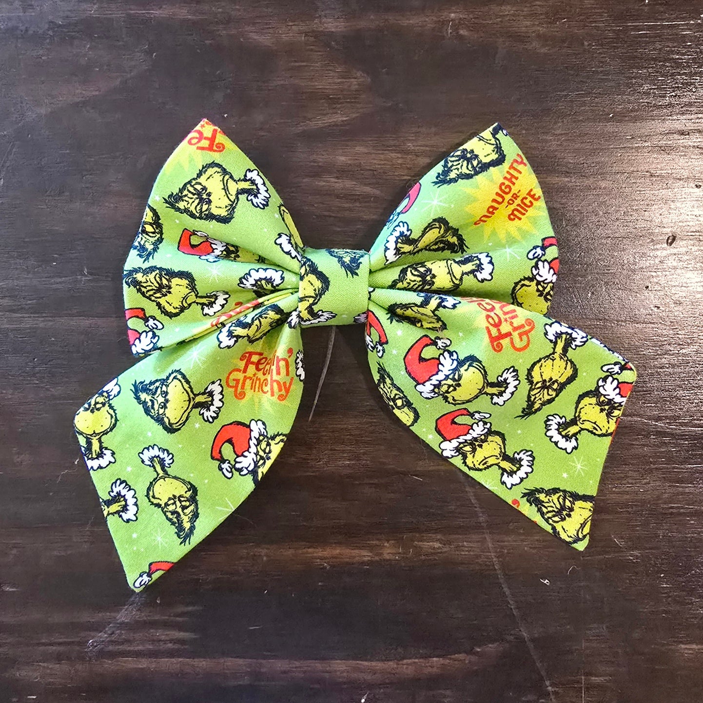 Grinch Sailor Bow