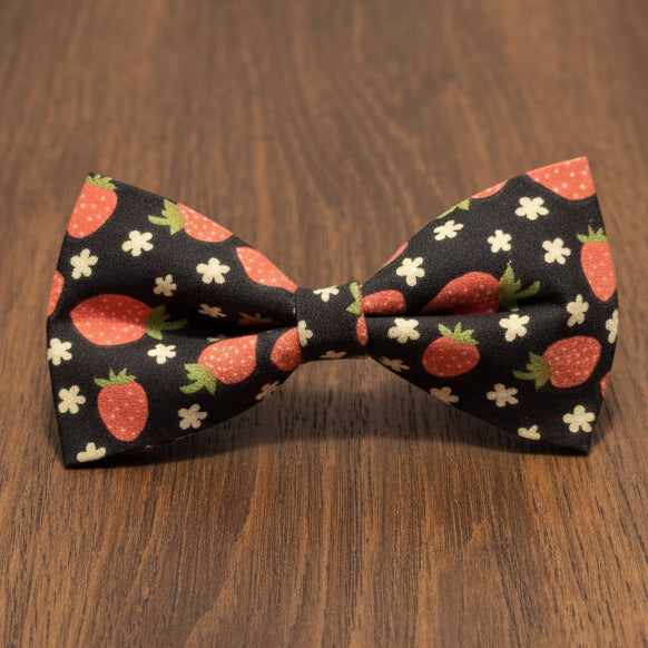 Strawberry Bow Tie