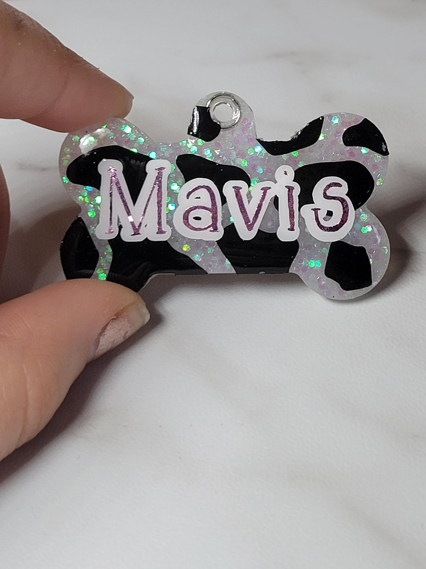 design your own resin dog tag