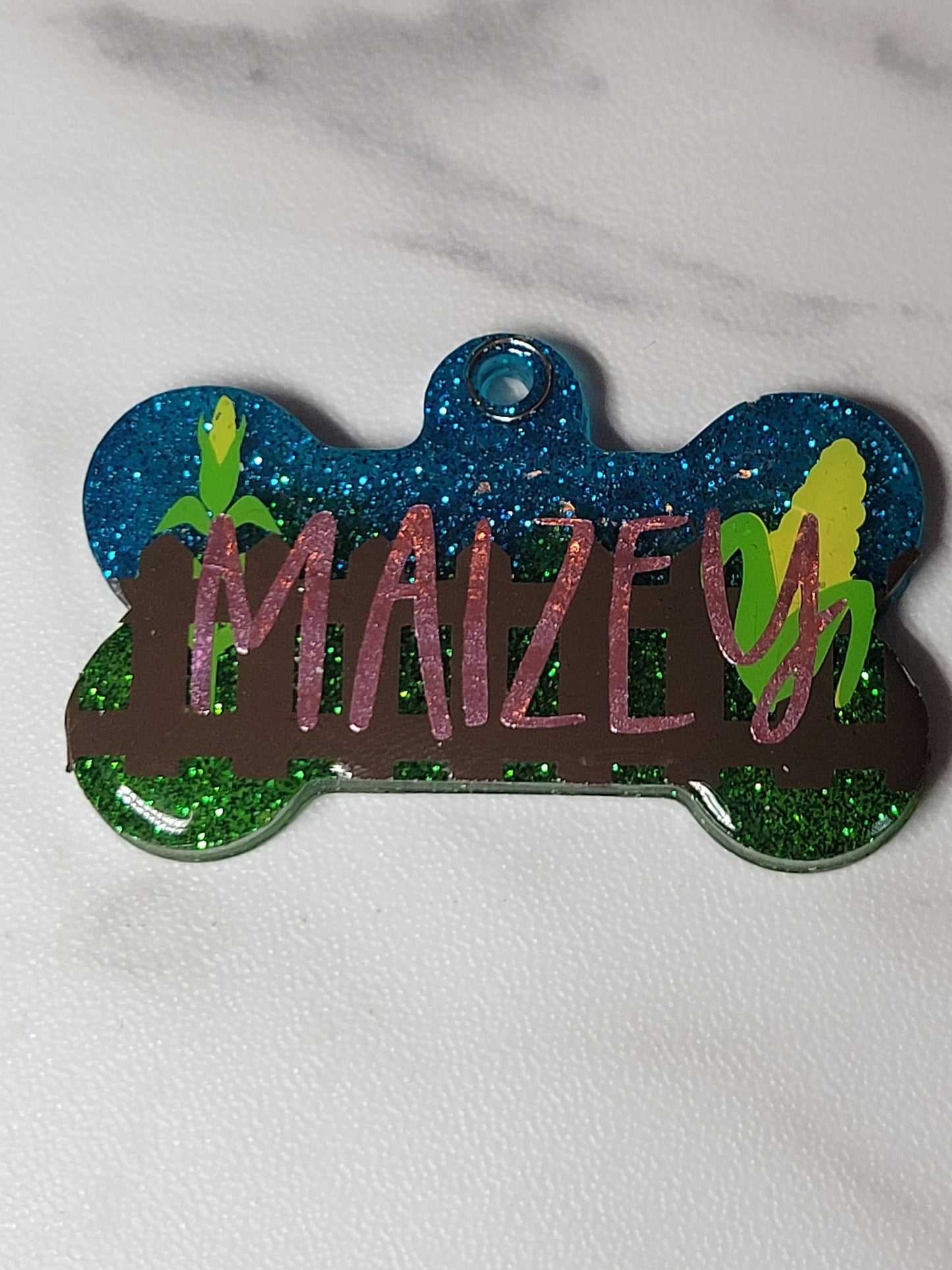 design your own resin dog tag