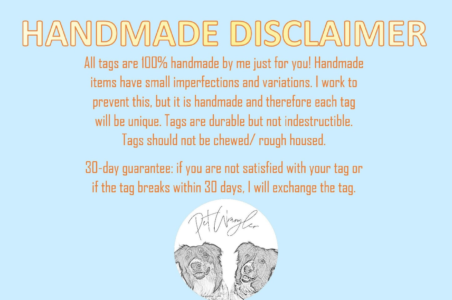 Precious flower dog tag