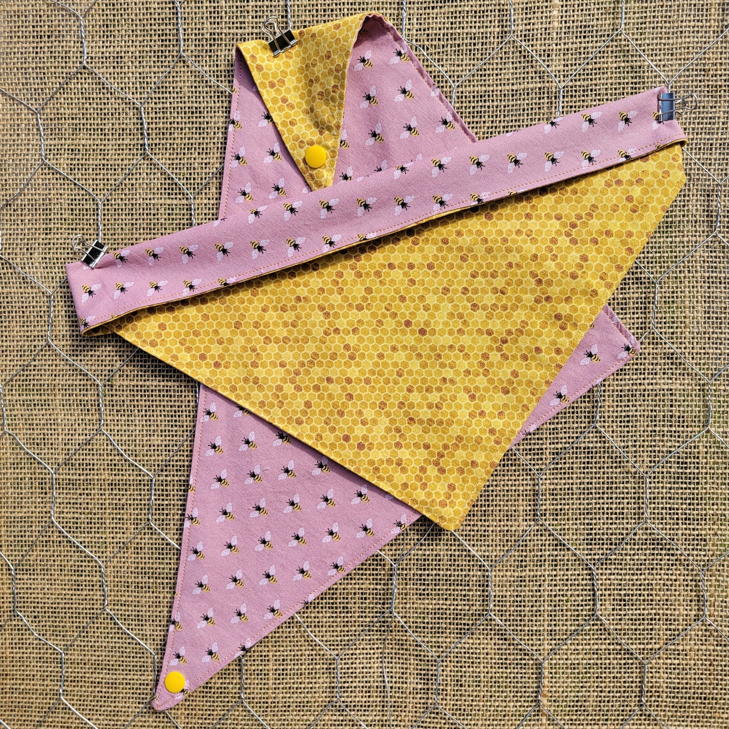 Sweet as Honey Reversible Bandana