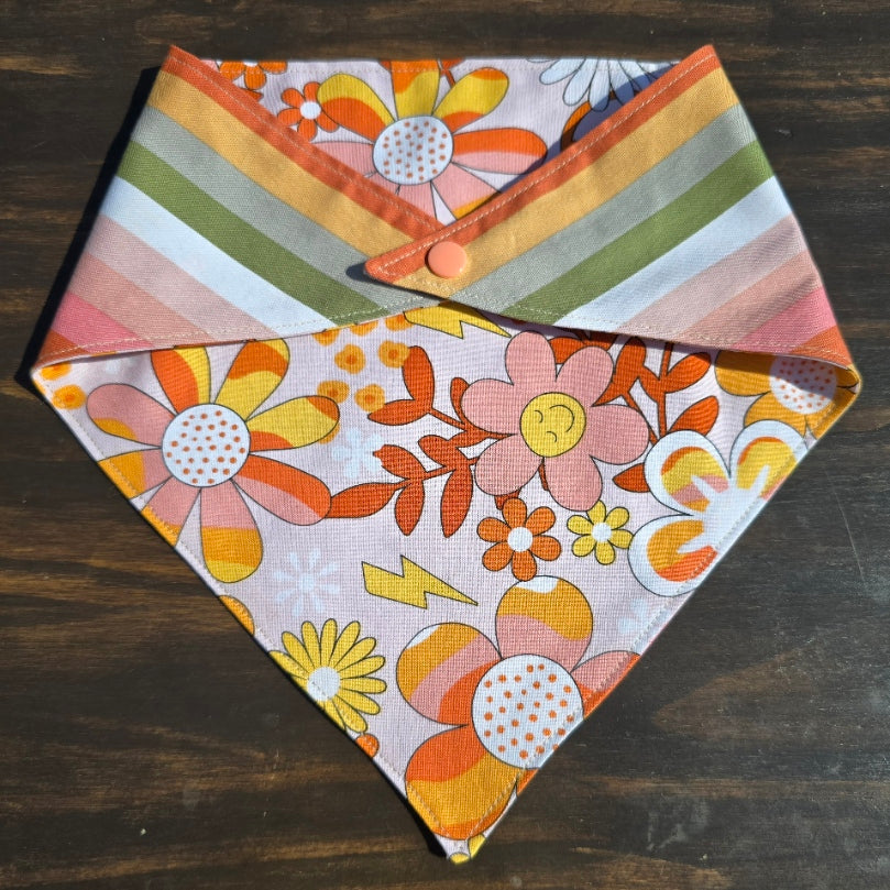 Groovy Flowers Bandana