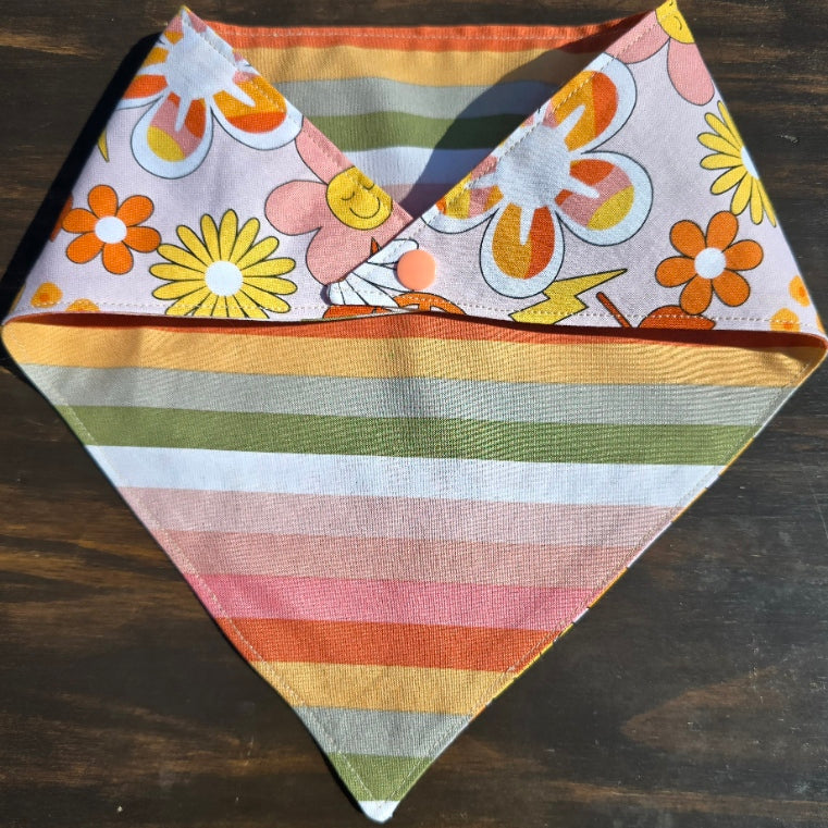 Groovy Flowers Bandana