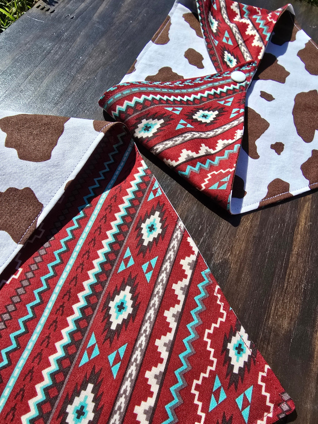 Aztec Cow Bandana