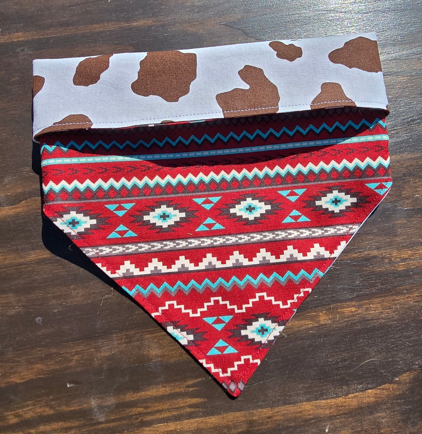 Aztec Cow Bandana