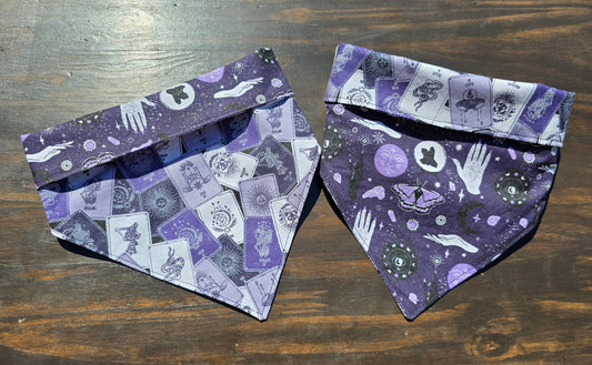 Purple tarot bandana