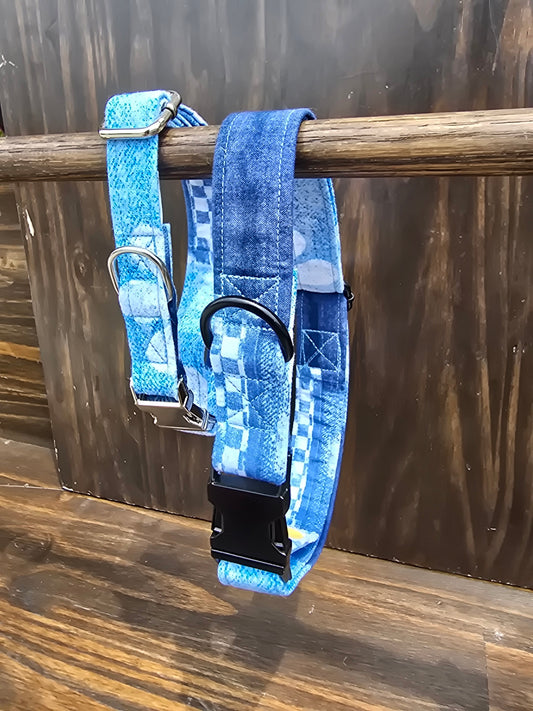 Daisy's & Blue Jeans Dog Collar
