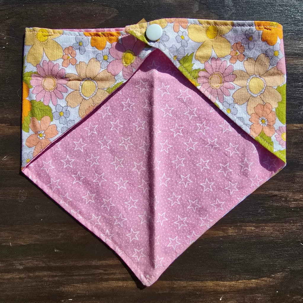 Medium Short Dolly's Stars and Flowers