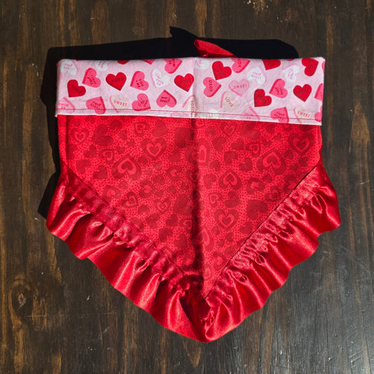 Medium Ruffle Sweet Candy Hearts