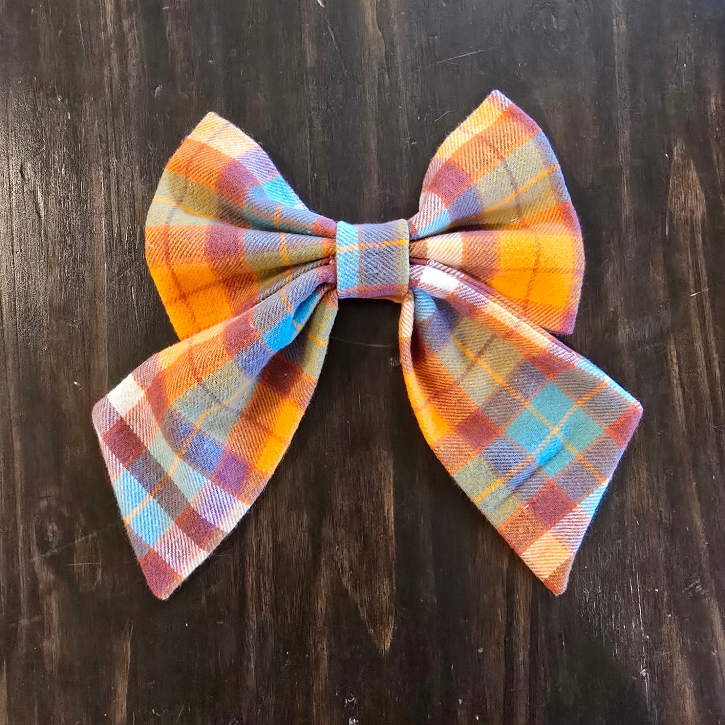 Flannel Sailor Bow