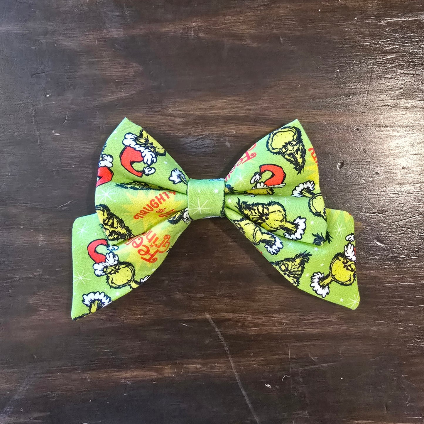 Grinch Sailor Bow