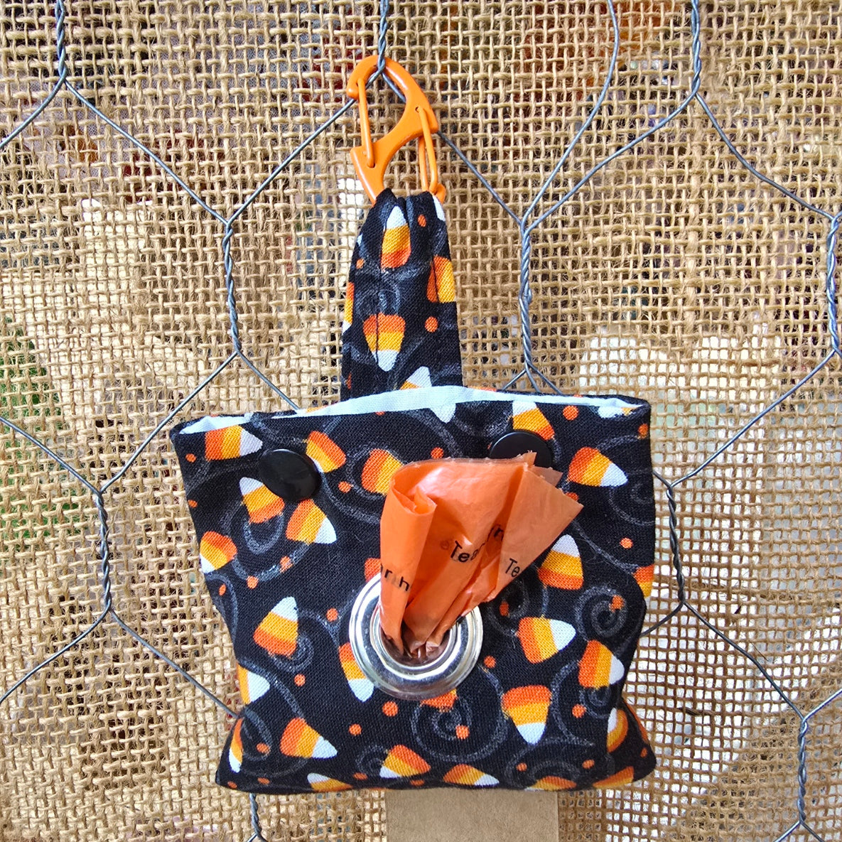 Candy Corn Poop Bag