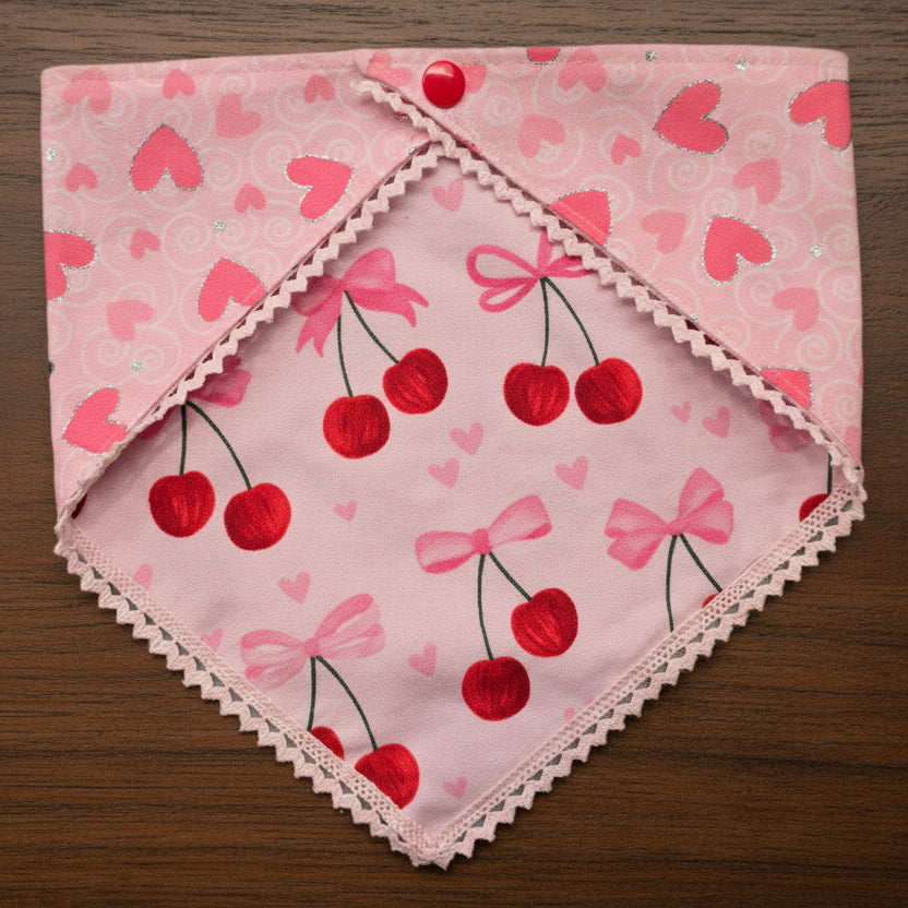 Cherry Sweetheart Trimmed