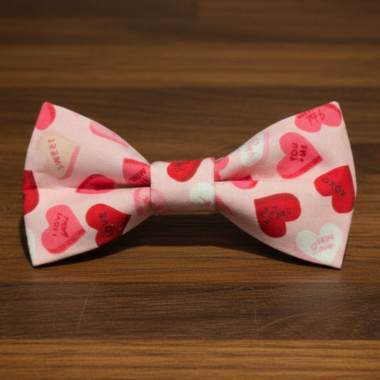 Sweet Heart Valentine Bow Tie