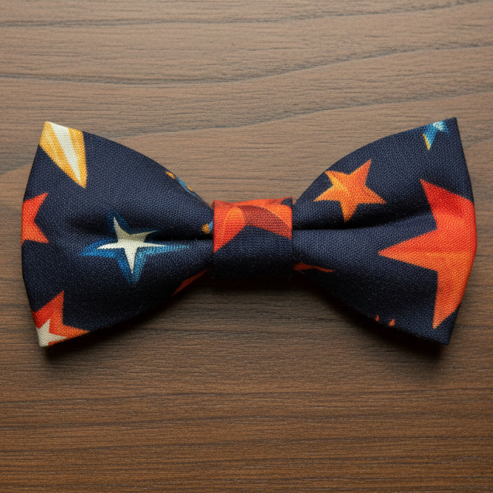Patriotic Star Bow Tie