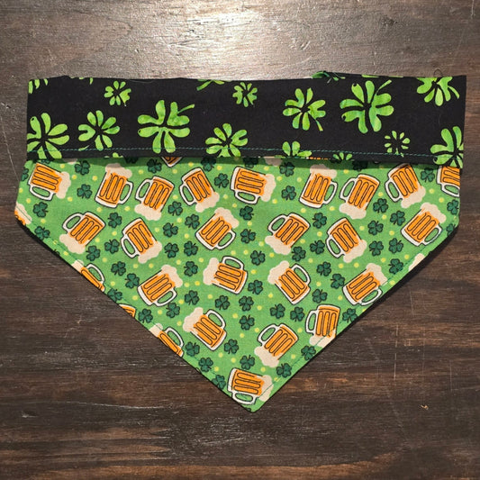 Sips and Clovers St. Patrick's bandana