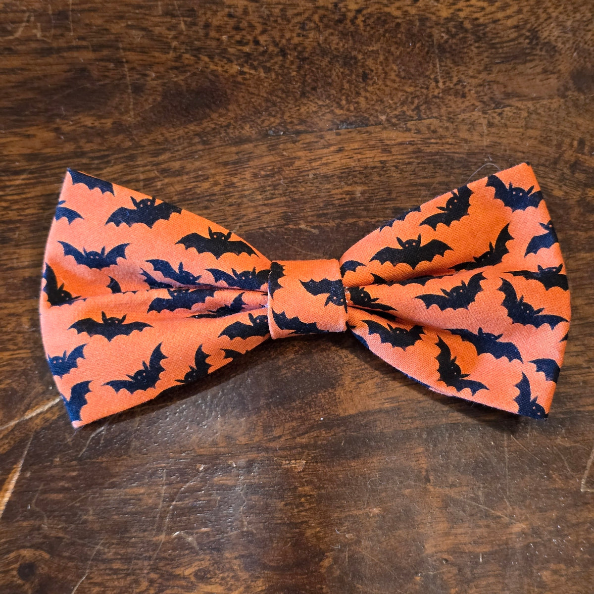 Orange Bats Bow Tie