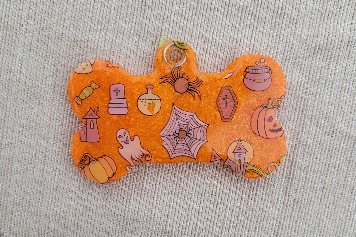 Personalized Halloween Dog tag