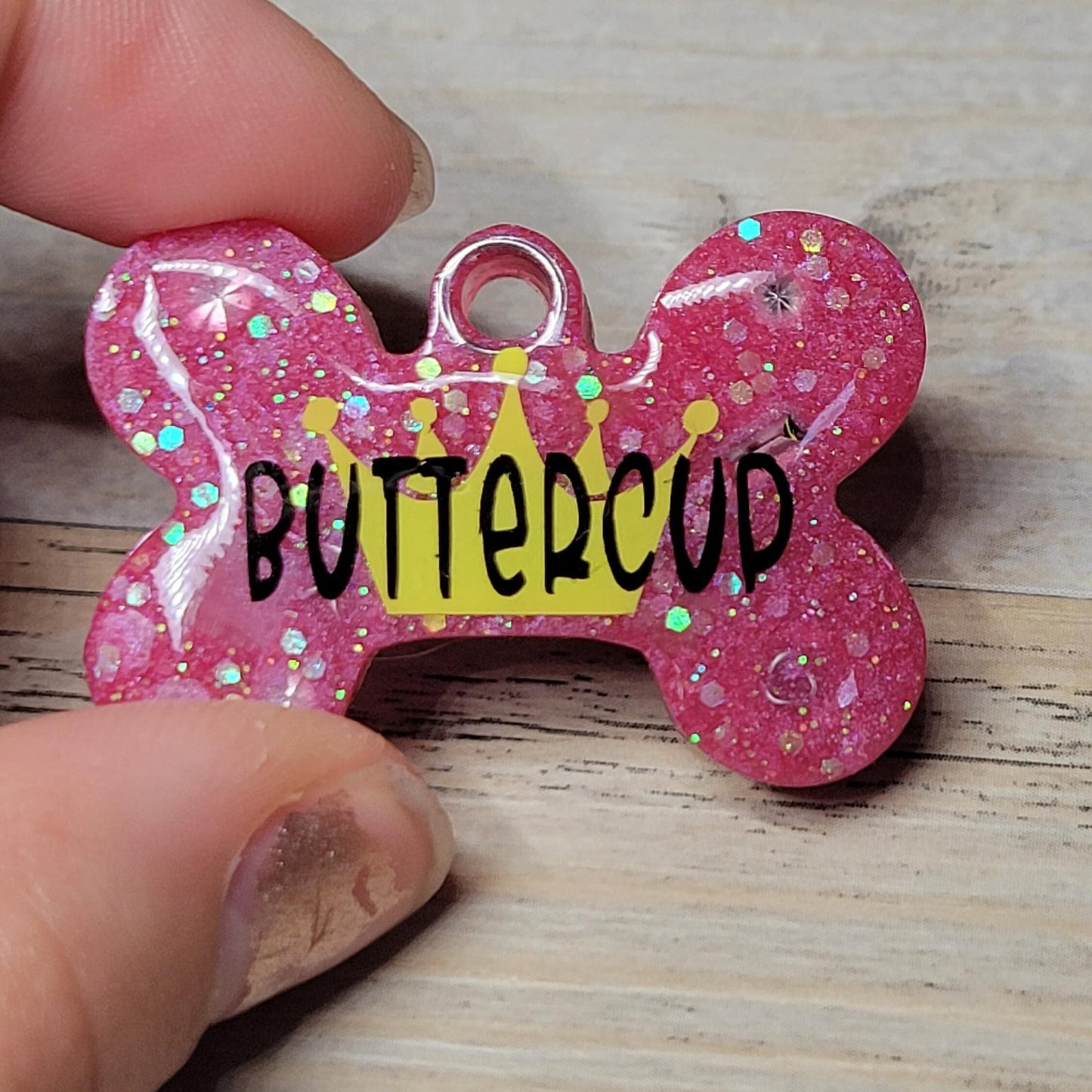 Princess Resin Dog Tag