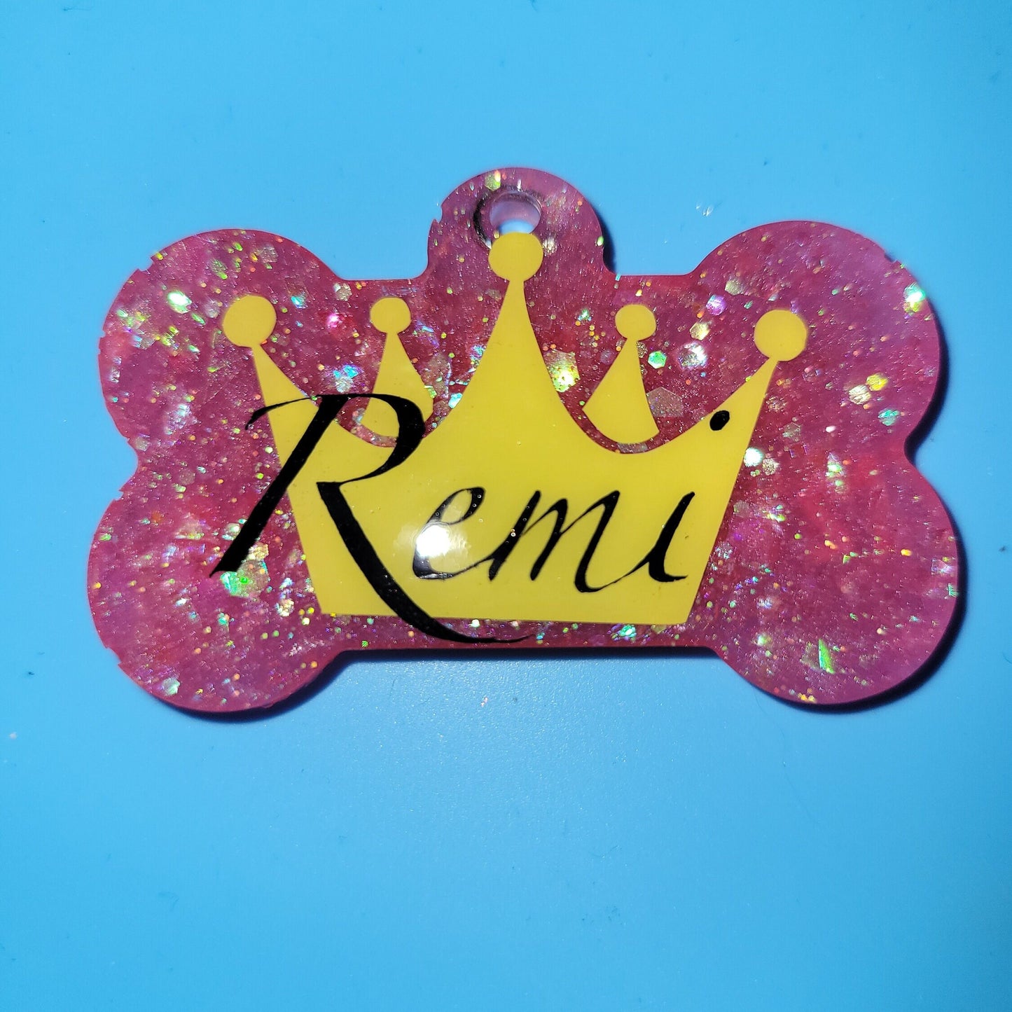 Princess Resin Dog Tag