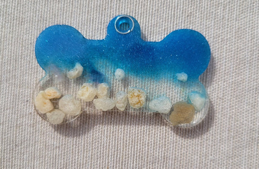 River Resin Dog Tag