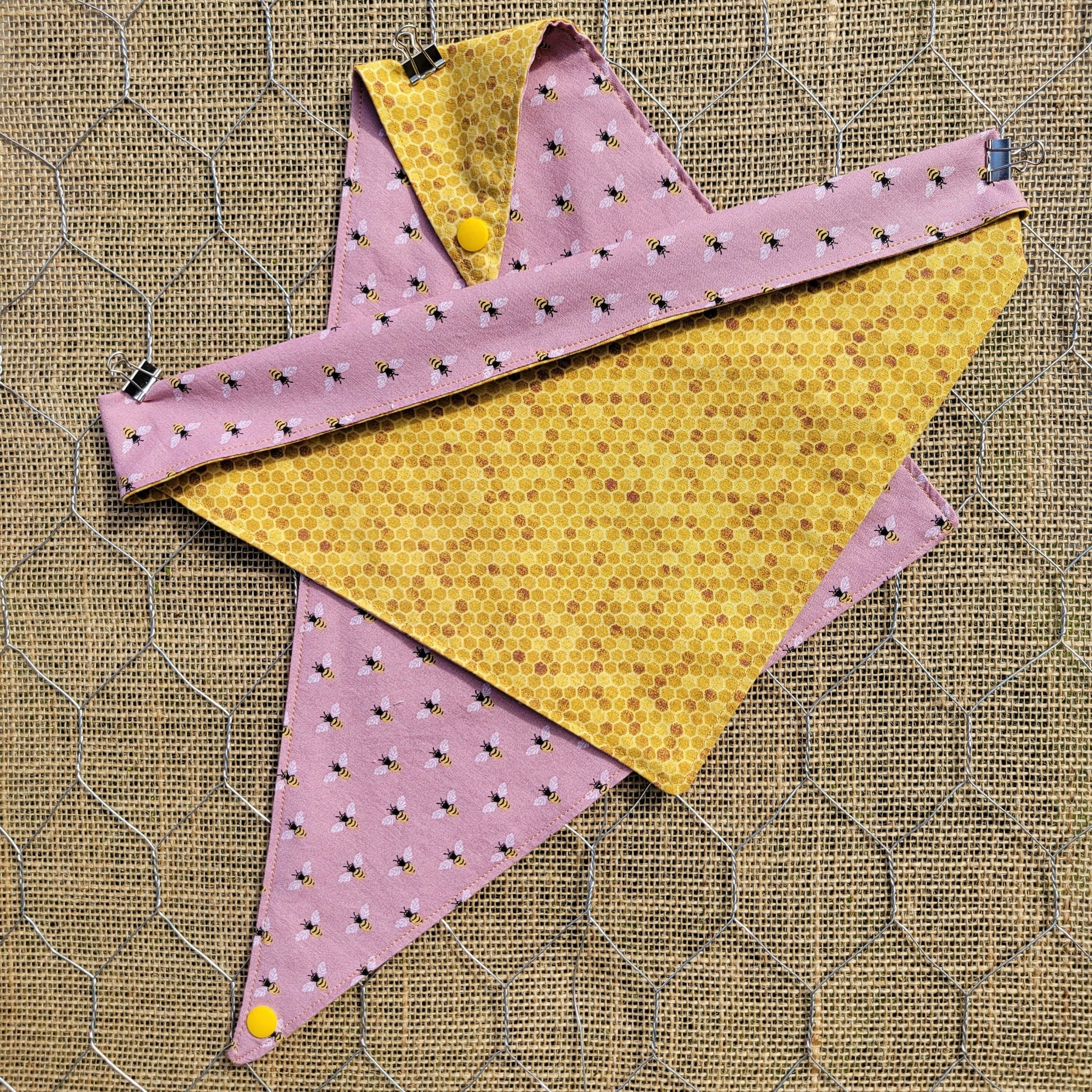 Sweet as Honey Reversible Bandana