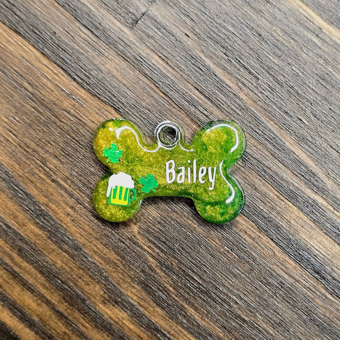 St. Patricks Day Dog Tag Personalized